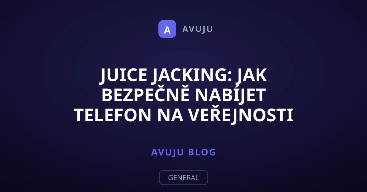 Juice jacking: Jak bezpečně nabíjet telefon na veřejnosti
