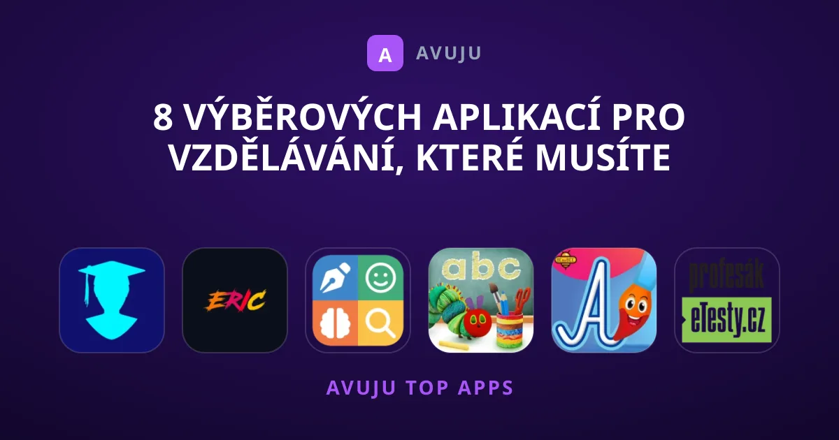 8 výběrových aplikací pro Vzdělávání, které musíte zkusit