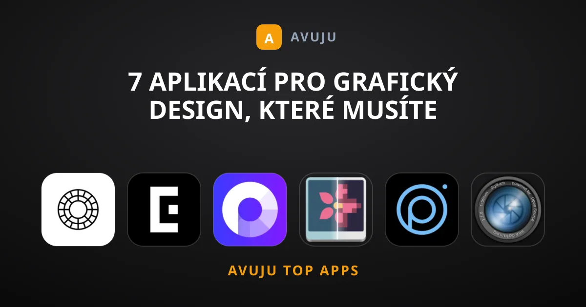 7 aplikací pro Grafický Design, které musíte vyzkoušet